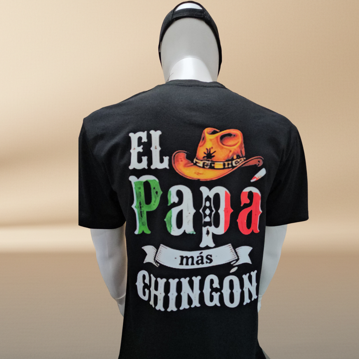 El Papa Mas Chingon Black T-Shirt | Father's Day Limited Edition