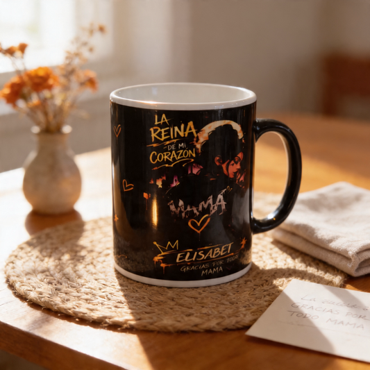 "Queen of My Heart" Personalized Mom Mug – Mother's Day Edition | 11 oz