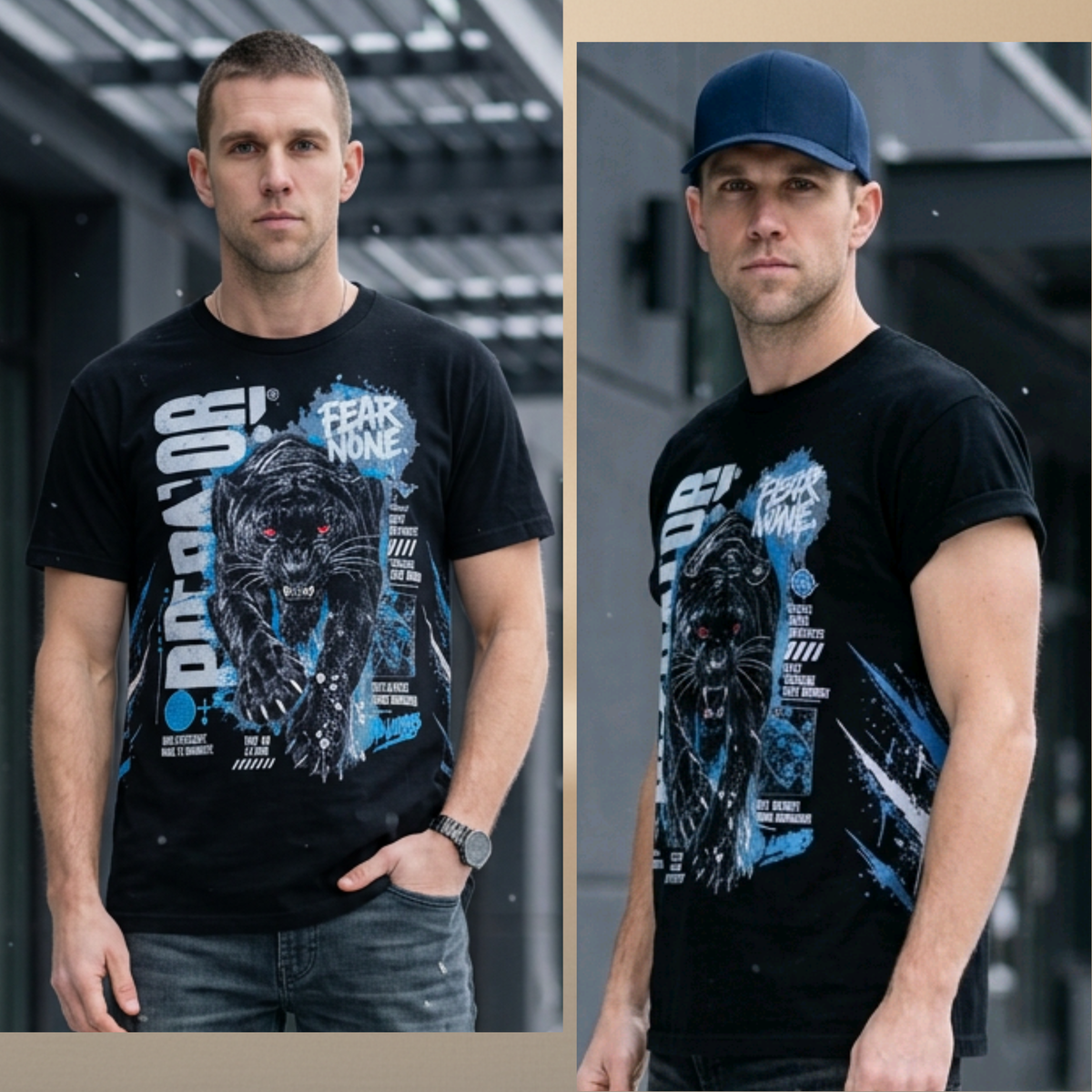 PREDATOR -FER NONE PANTHER TEE/URBAN EDITION  No. 2 – Urban Streetwear Tee