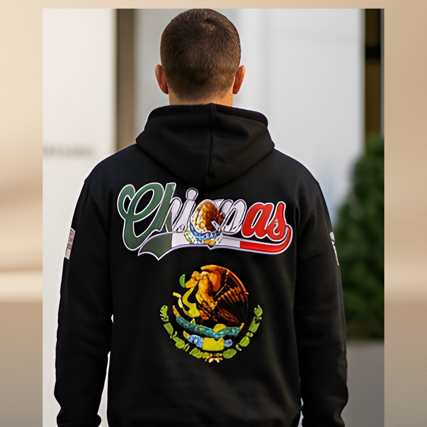 Chiapas Hoodie - Mexican Eagle Design