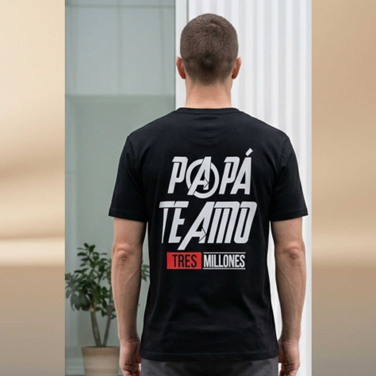 Father's Day T-Shirt – Papá Te Amo Tres Millones |  | Limited Edition
