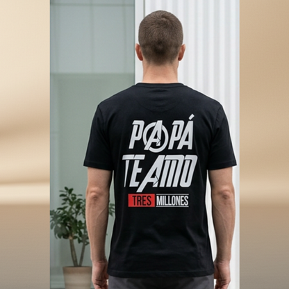 Father's Day T-Shirt – Papá Te Amo Tres Millones |  | Limited Edition