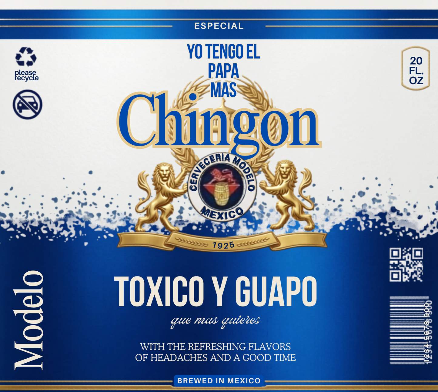 Yo Tengo El Papa Mas Chingon 20oz Tumbler | Father's Day Limited Edition