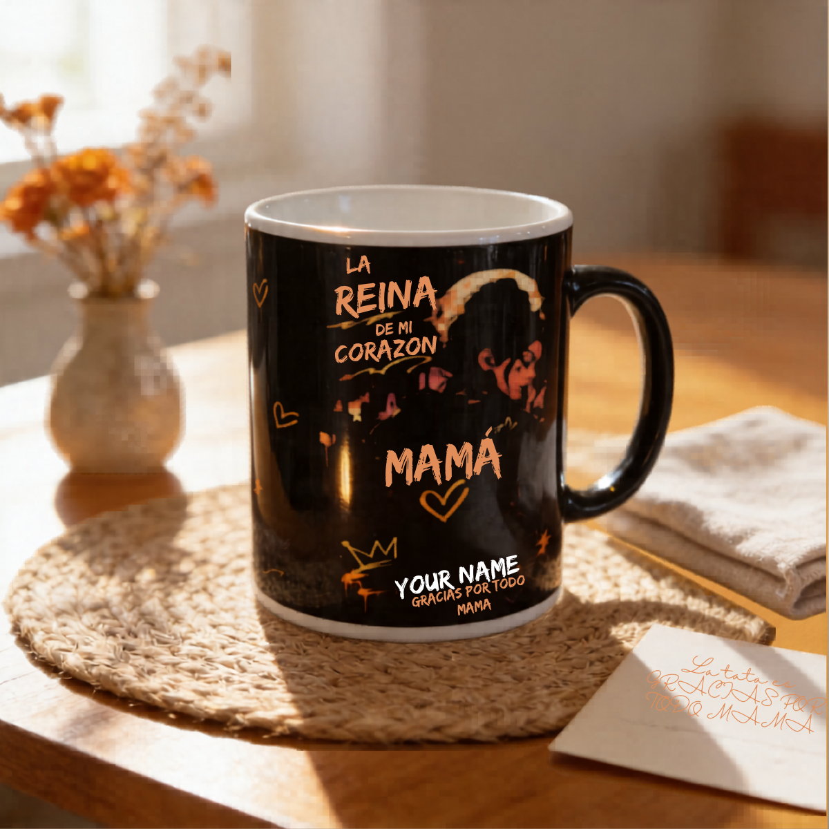"Queen of My Heart" Personalized Mom Mug – Mother's Day Edition | 11 oz