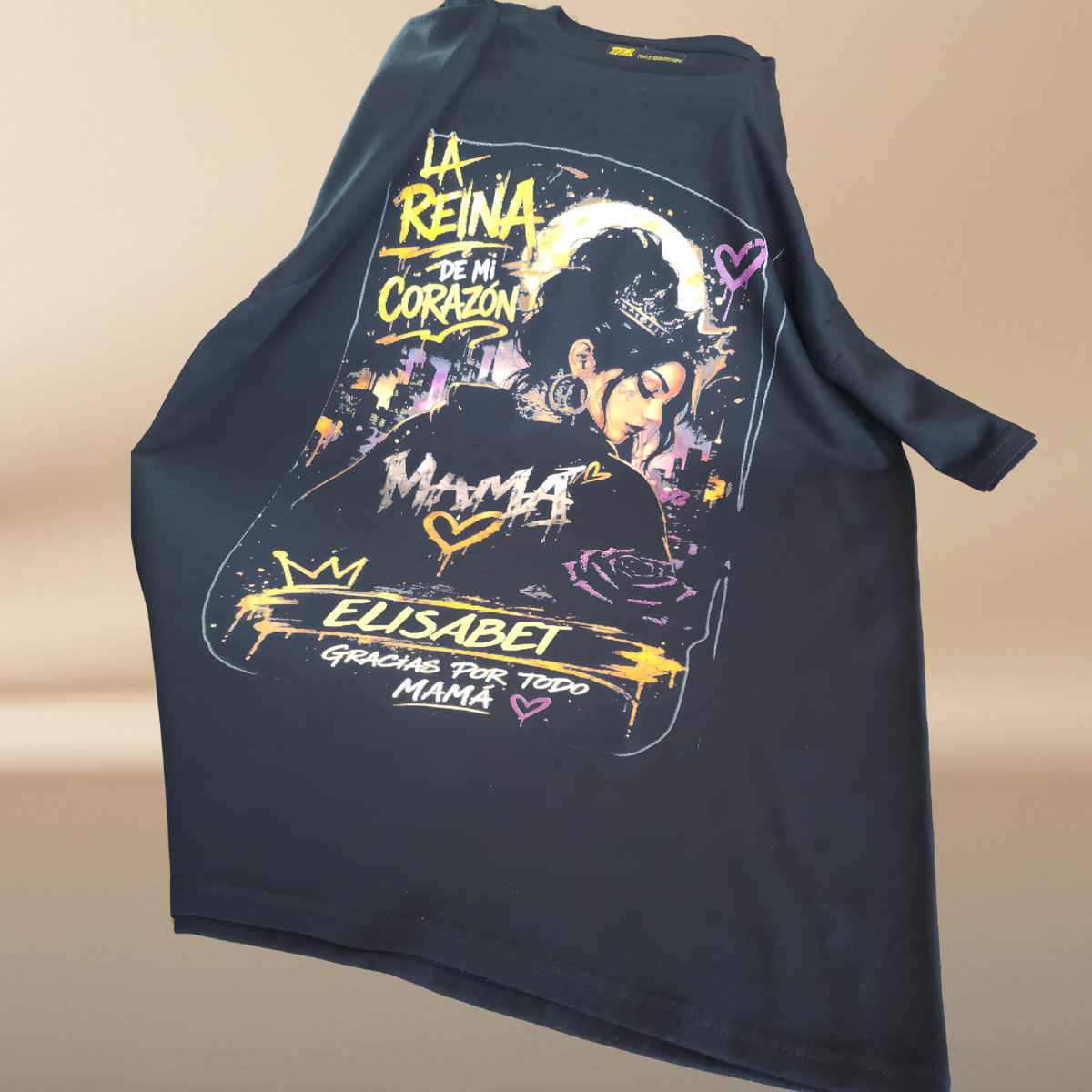 The Queen of My Heart – Personalized Mother's Day T-Shirt