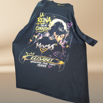 The Queen of My Heart – Personalized Mother's Day T-Shirt