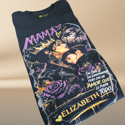 Mama – No Cape, No Superpowers, But A Love That Can Do It All – Personalized T-Shirt