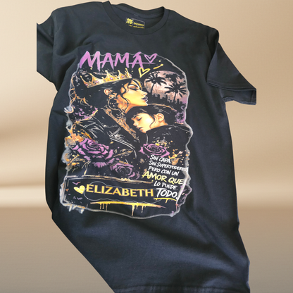 Mama – No Cape, No Superpowers, But A Love That Can Do It All – Personalized T-Shirt