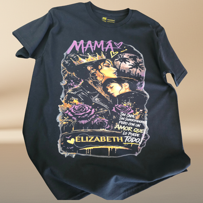 Mama – No Cape, No Superpowers, But A Love That Can Do It All – Personalized T-Shirt