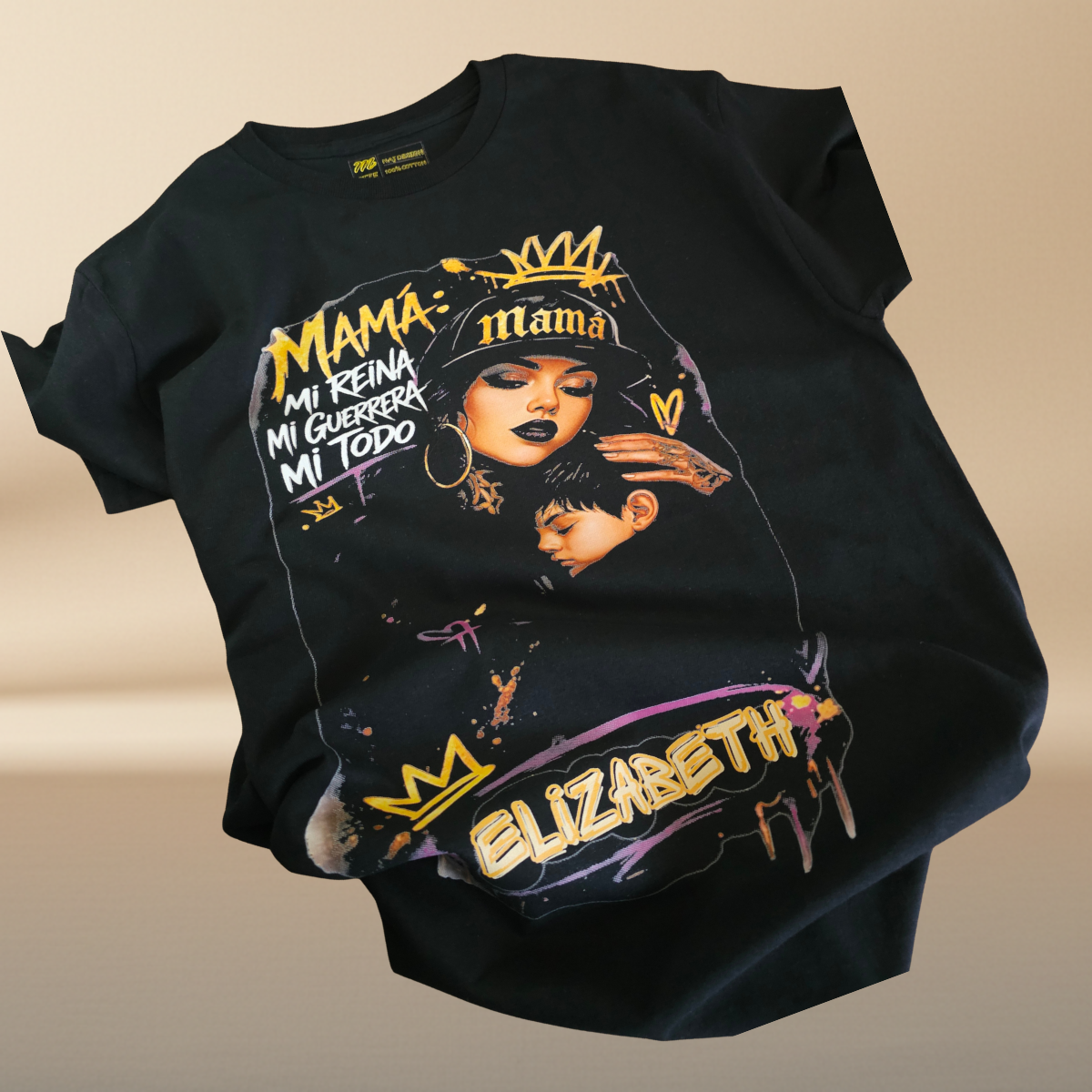 Mom My Queen My Warrior My Everything – Personalized Mother's Day T-Shirt