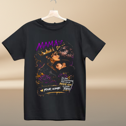 Mama – No Cape, No Superpowers, But A Love That Can Do It All – Personalized T-Shirt
