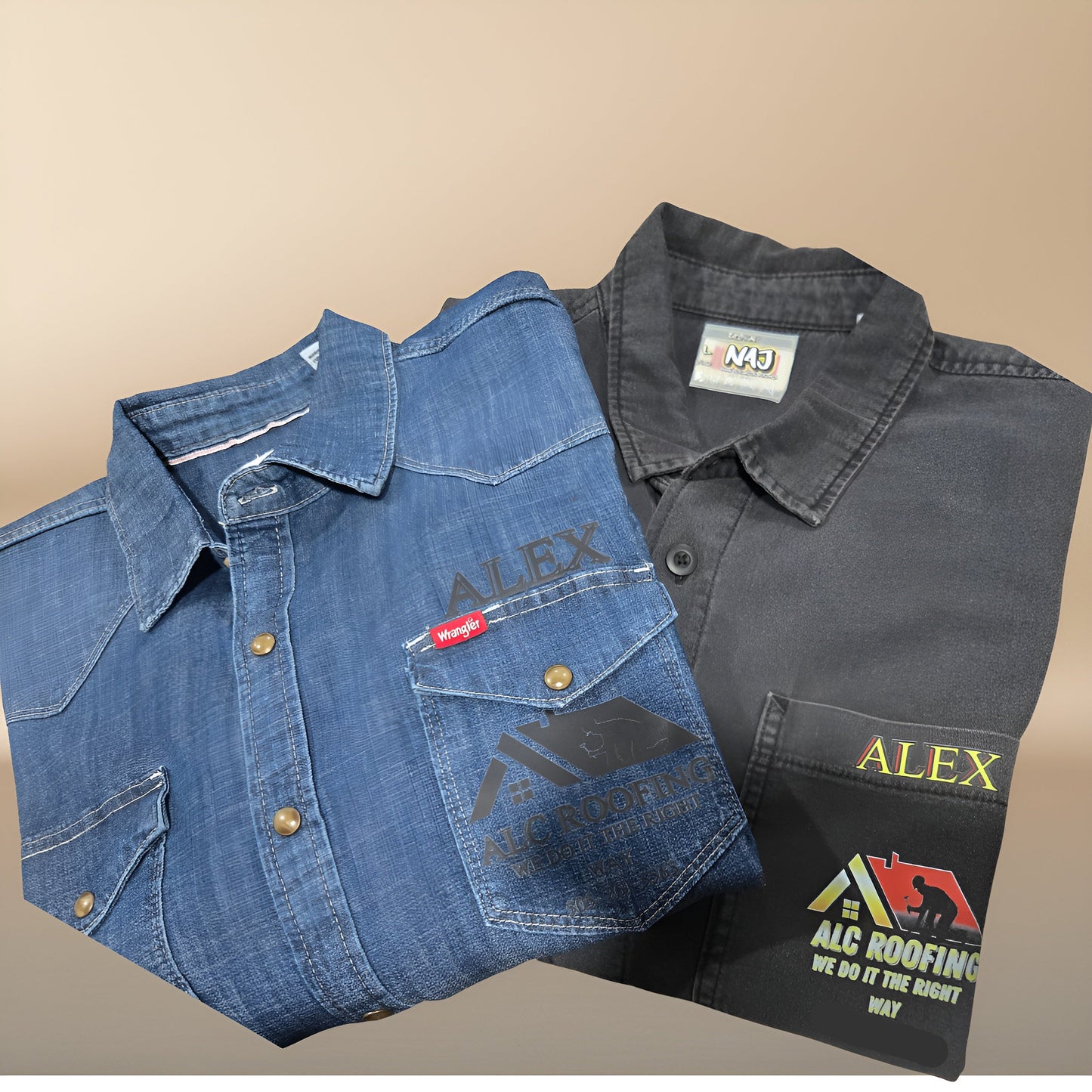 Uniformes Personalizados para Construcción y Roofing - Camisas y Gorras