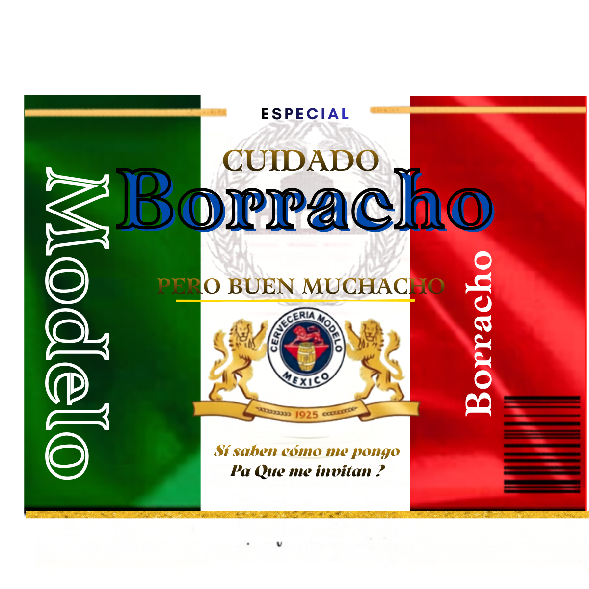 Cuidado Borracho Pero Buen Muchacho 20oz Tumbler | Father's Day Limited Edition