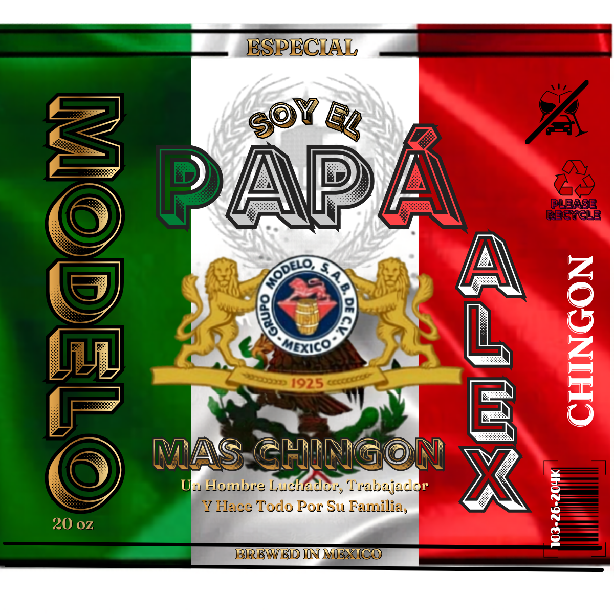 Soy El Papa Mas Chingon 20oz Tumbler | Father's Day Limited Edition